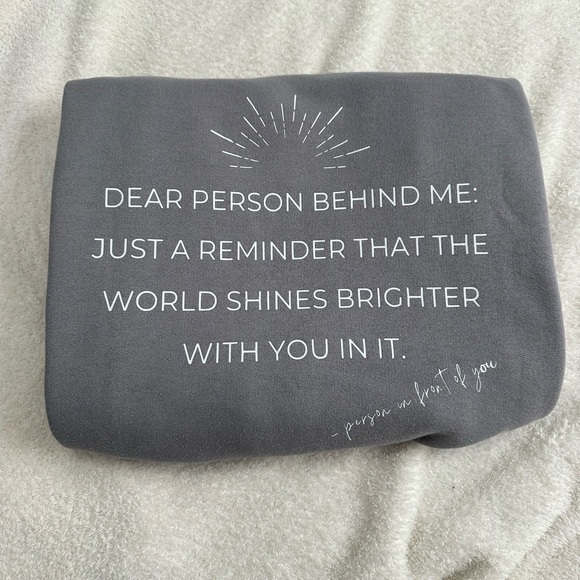 “You are enough” crewneck size XL - Picture 2 of 3